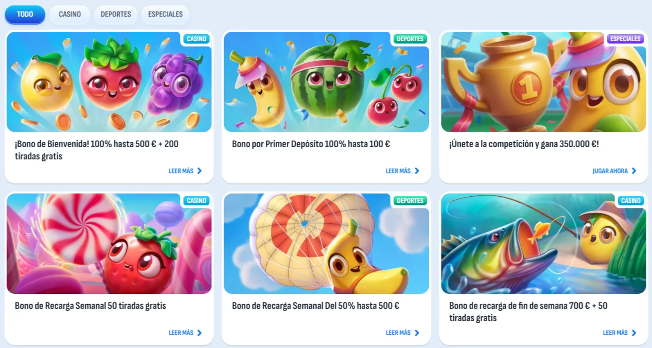 Nomini Casino Promociones y bonos deportivos
